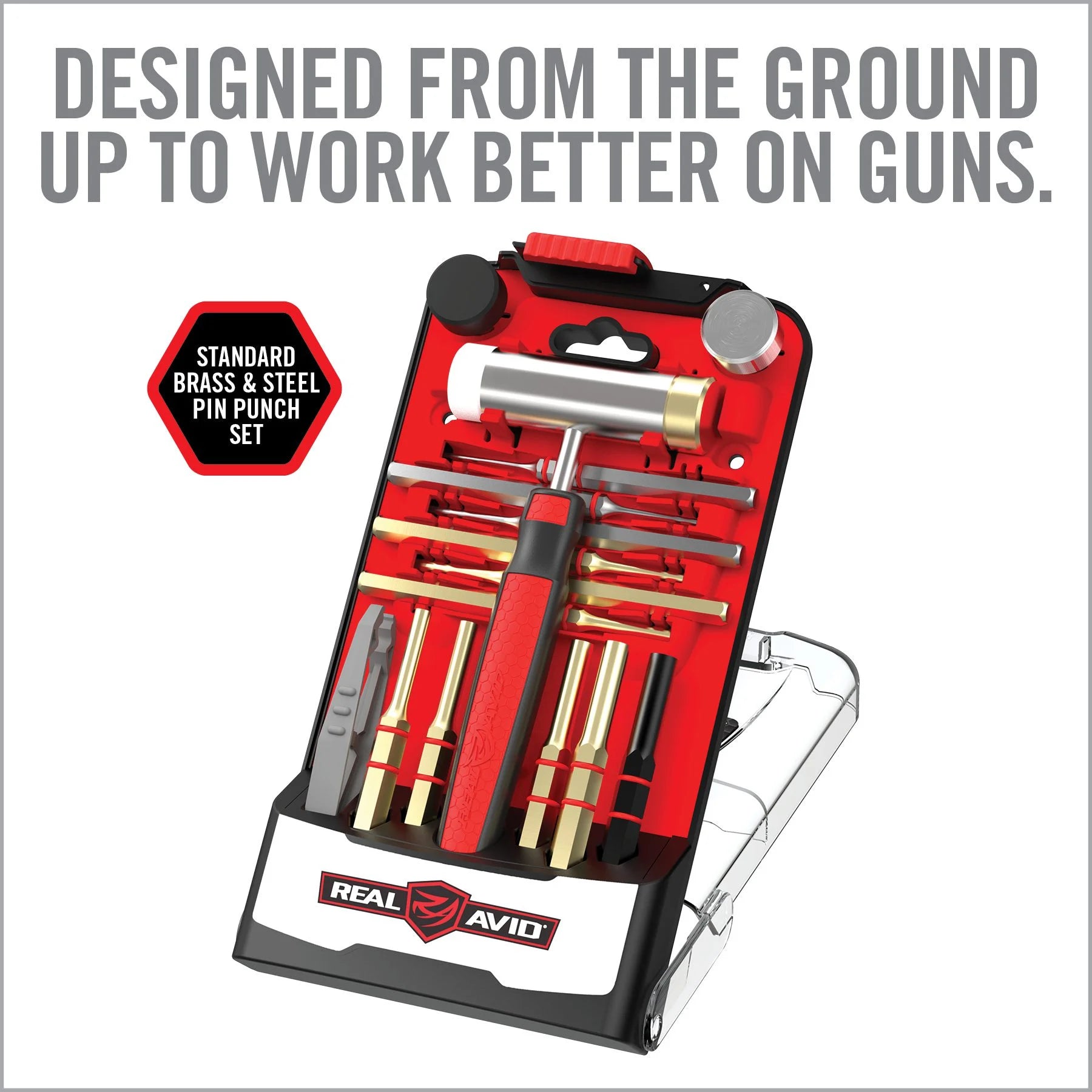 Real Avid Accu-Punch Hammer and Punches Brass image 8