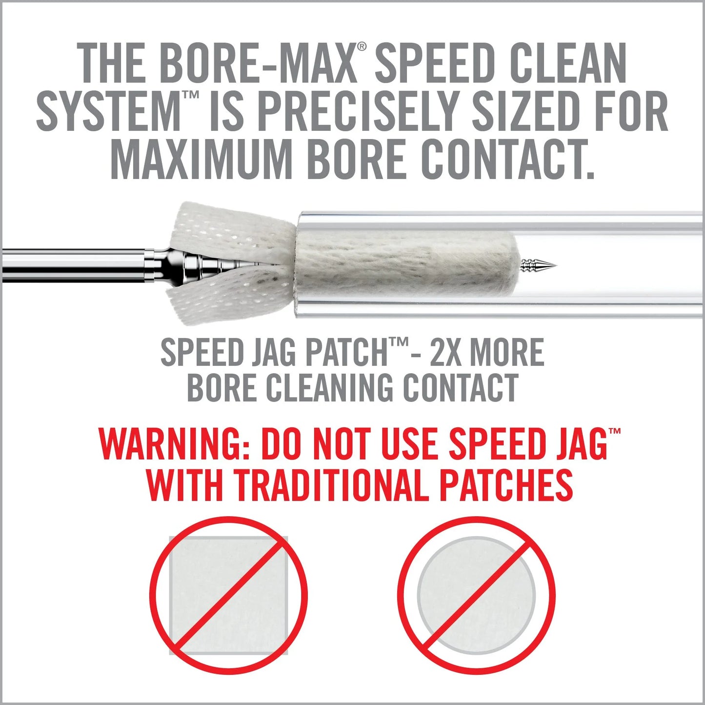 Real Avid Bore-Max Speed Jag Patches Refill image 4