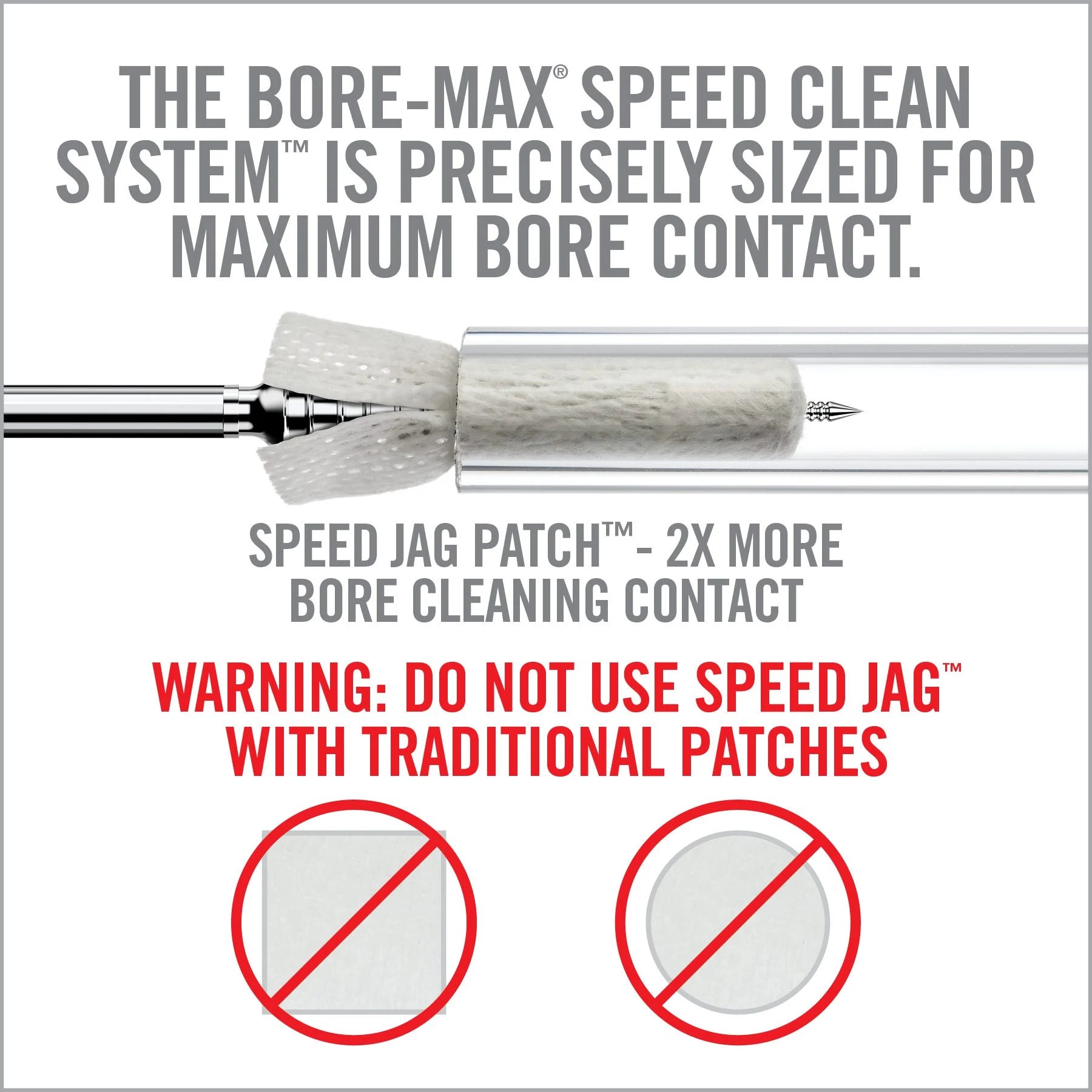 Real Avid Bore-Max Speed Jag Patches Refill image 4