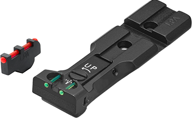 LPA WXT02F1 Sight Set for Smith and Wesson Revolver with Fiber Optic image 0