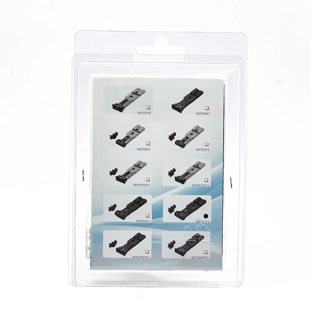 LPA WXT02F2 Sight Set for Smith and Wesson Revolver with Fiber Optic image 1