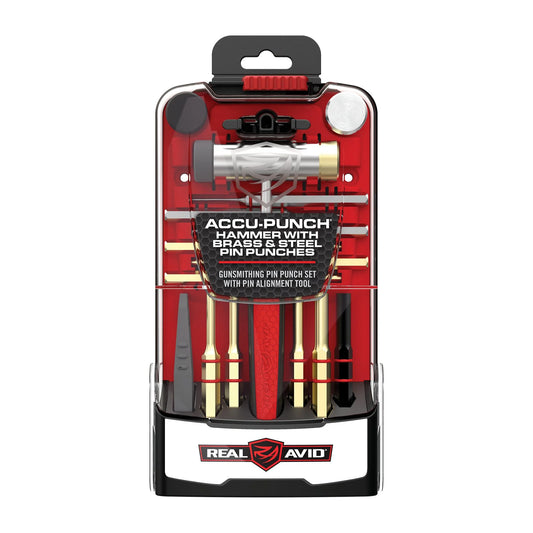 Real Avid Accu-Punch Hammer and Punches Brass image 0