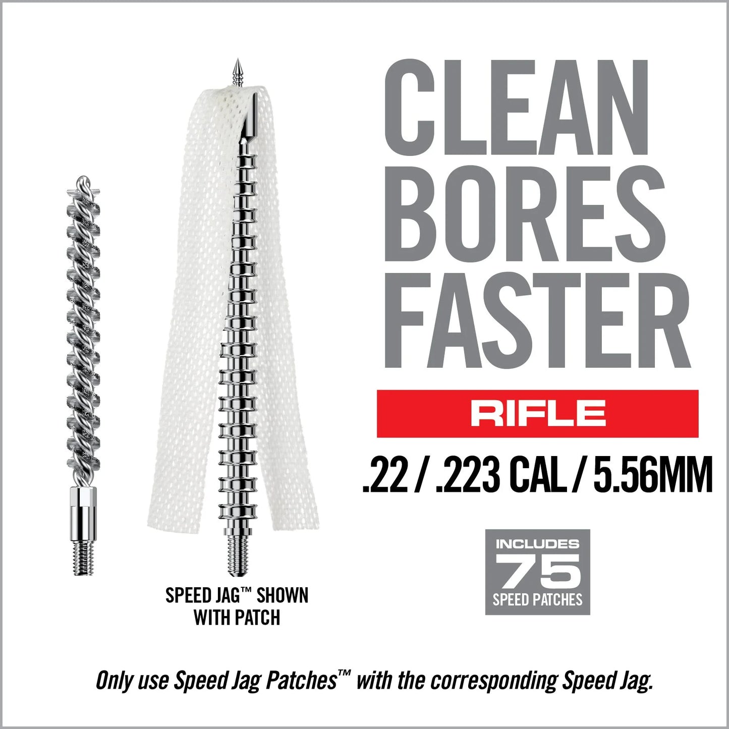 Real Avid Bore-Max Speed Clean Set - .22CAL/.223CAL/5.56MM image