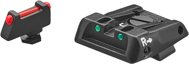LPA SPF16GL Adjustable Sight Set for GLOCK with Fiber Optic image 1