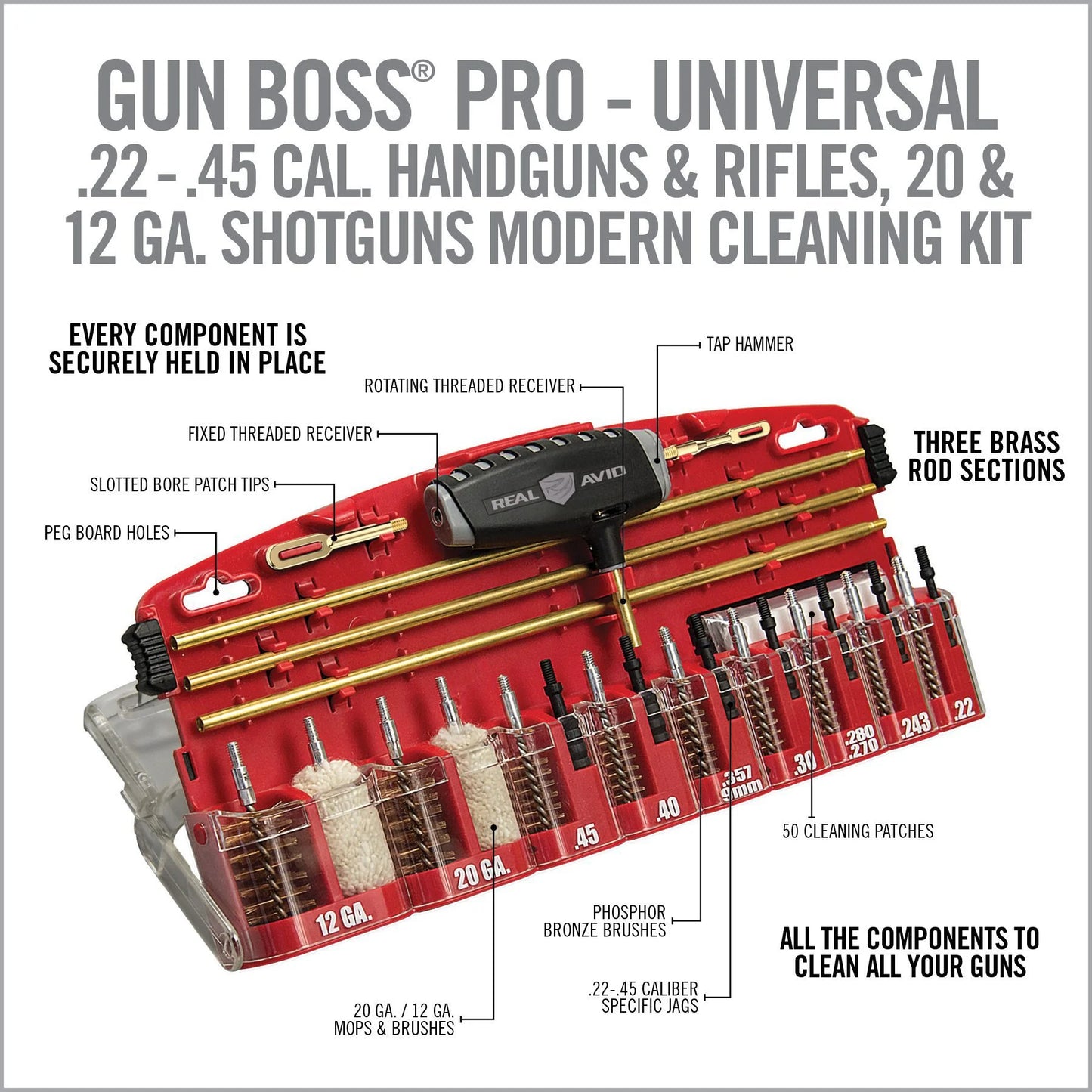 Real Avid Gun Boss Pro Universal Cleaning kit image 7