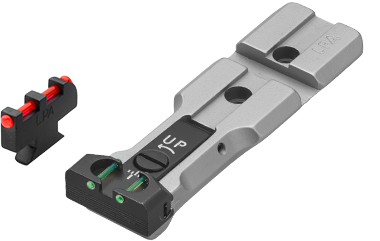 LPA WXT03F2 Sight Set for Smith&amp;Wesson Revolver with Fiber Optic image 1