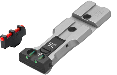 LPA WXT03F1 Sight Set for Smith and Wesson Revolver with Fiber Optic image 3