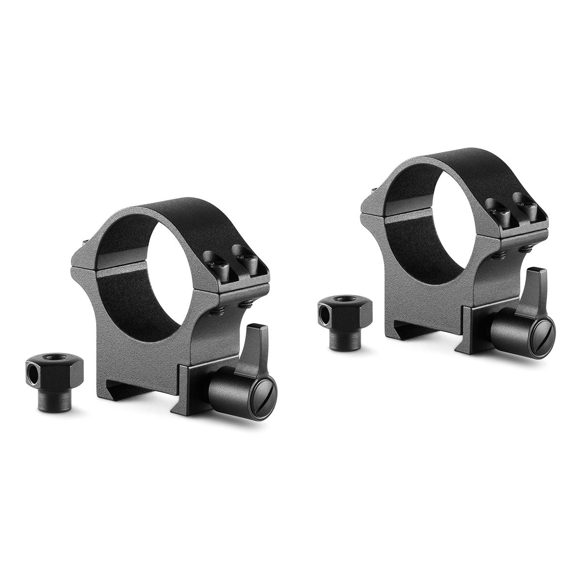 Hawke Professional Steel Ring Mounts 30mm 2 Piece Weaver High