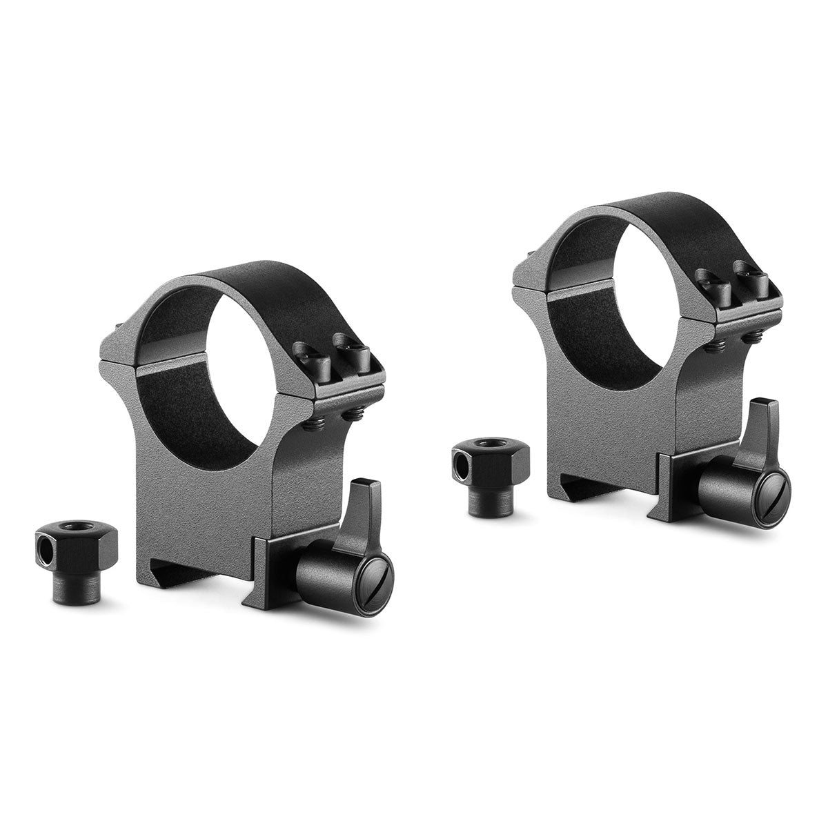 Hawke Professional Steel Ring Mounts 30mm 2 Piece Weaver High