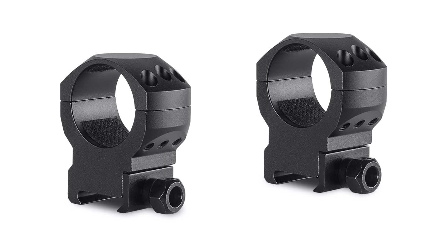 Hawke Tactical Ring Mounts 30mm 2 Piece Weaver