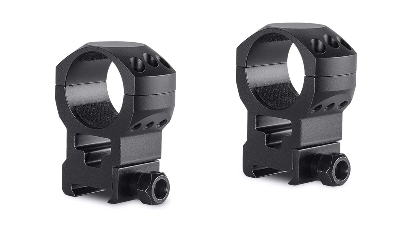 Hawke Tactical Ring Mounts 30mm 2 Piece Weaver