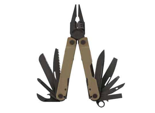 Leatherman Rebar® Multi-Tool w/ Nylon Sheath - Coyote & Black