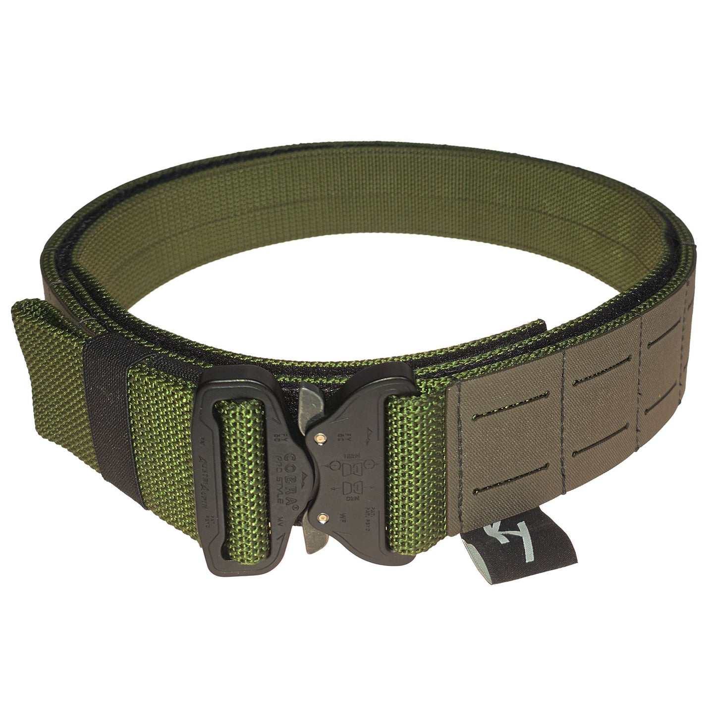 OD Green Kydex Customs 2" Shooter Belt