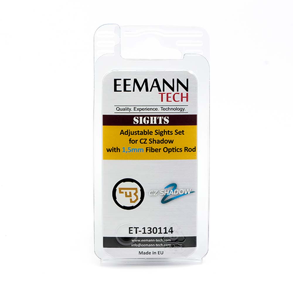 Eemann Tech Adjustable Sights Set for CZ Shadow image 2