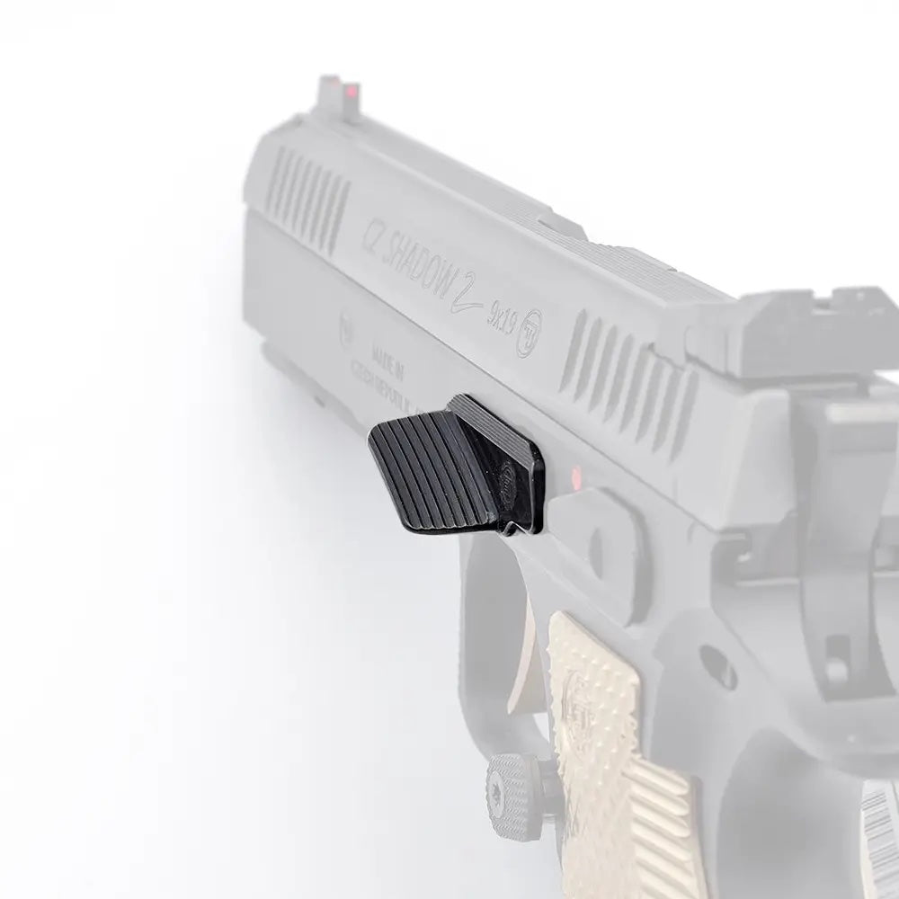 Eemann Tech Thumb Rest Slide Stop for CZ Shadow 2/TS/TS2 - BLACK image 7