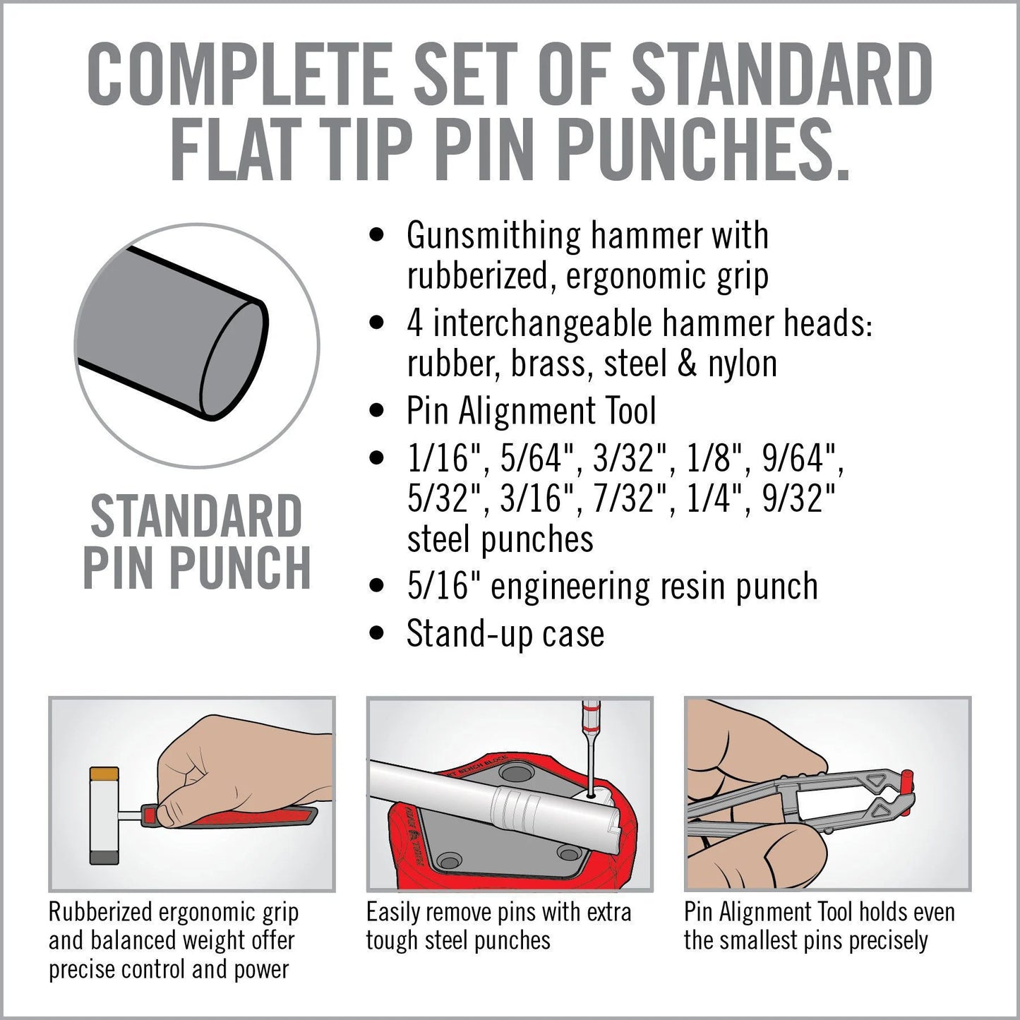 Real Avid Accu-Punch Hammer and Punches image 1