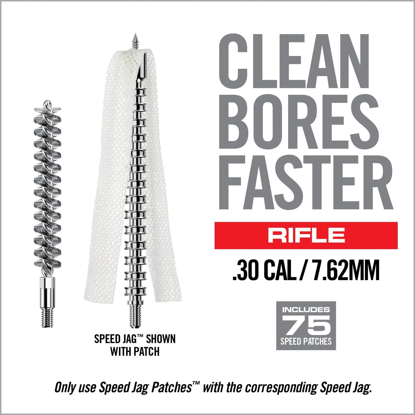 Real Avid Bore-Max Speed Clean Set - .30CAL/.308CAL/7.62MM image