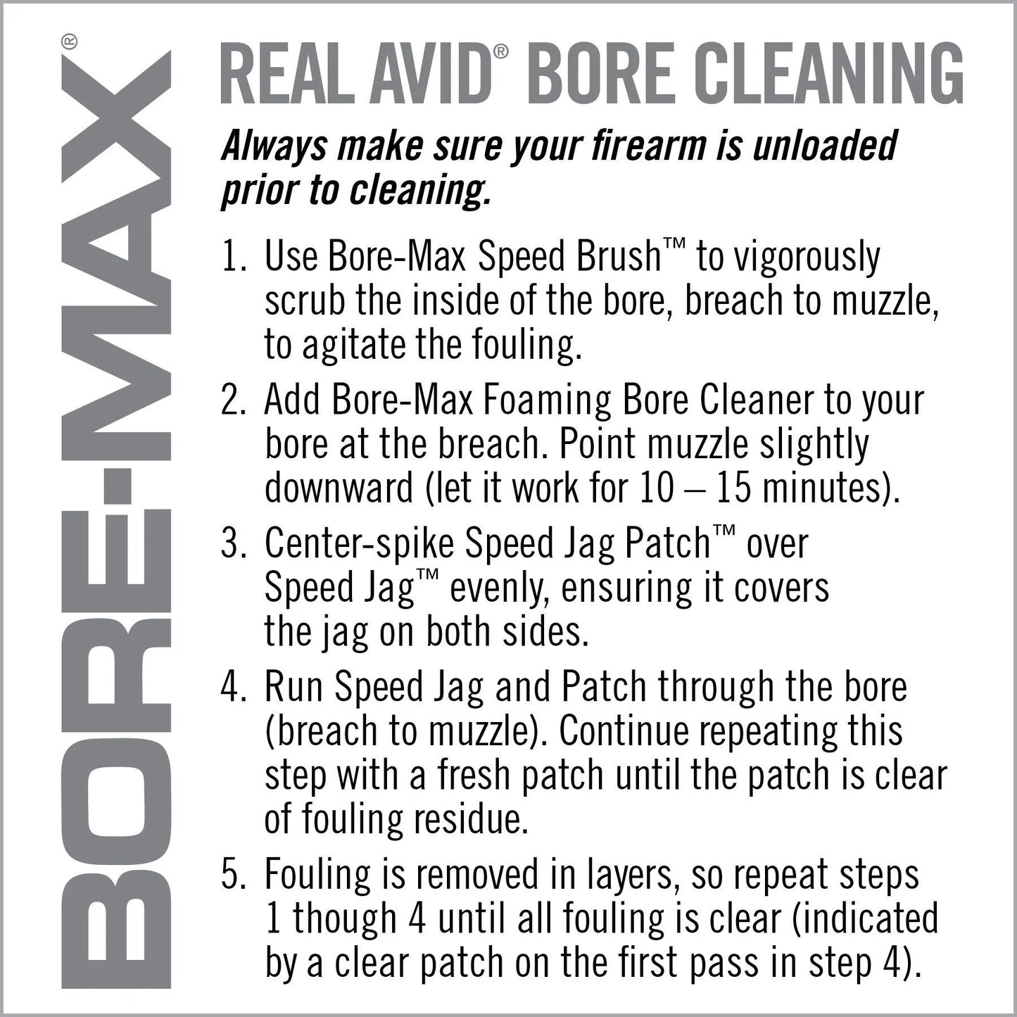 Real Avid Bore-Max Speed Jag Patches Refill image 6