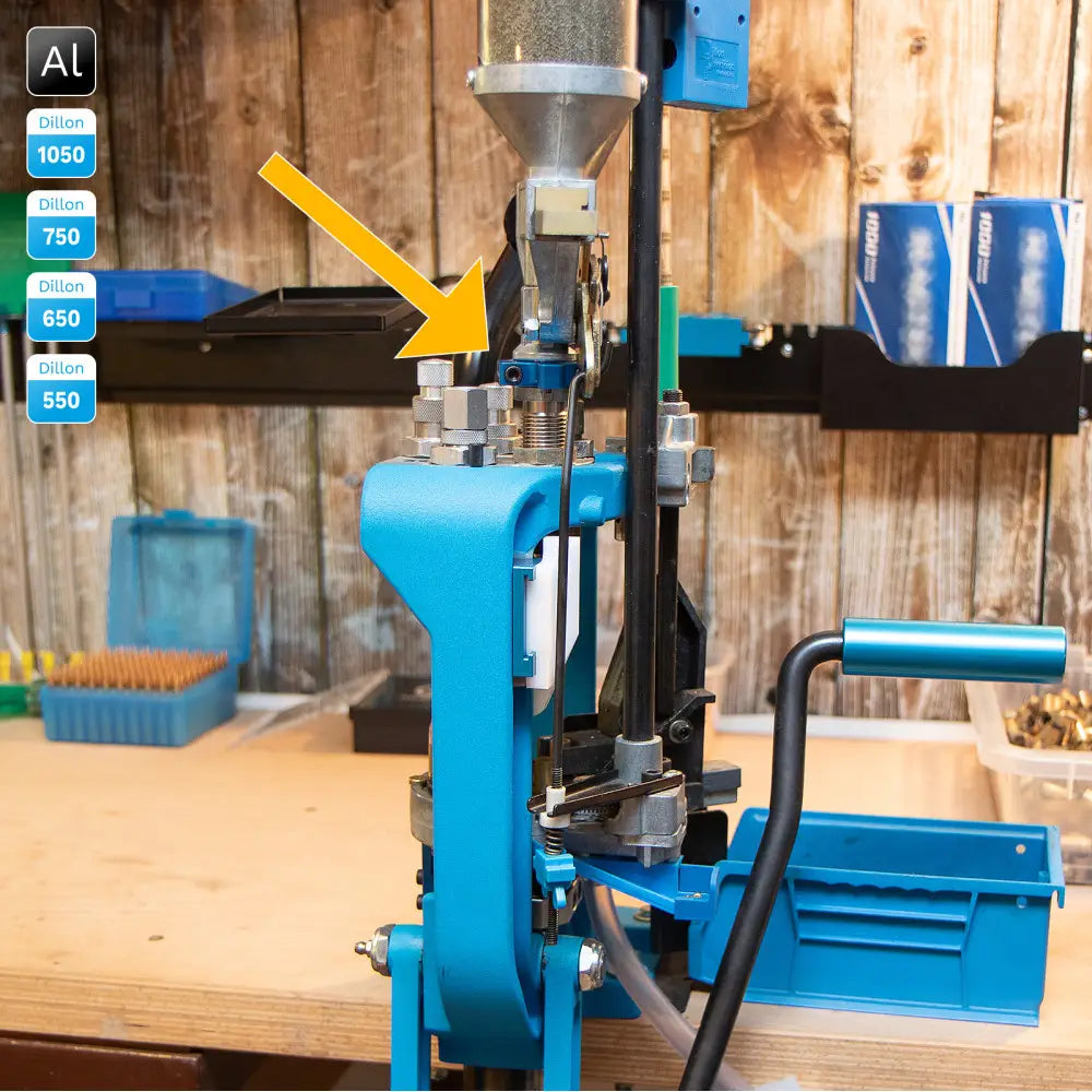 Armanov Quick Disconnect for Dillon Powder Measure image 2