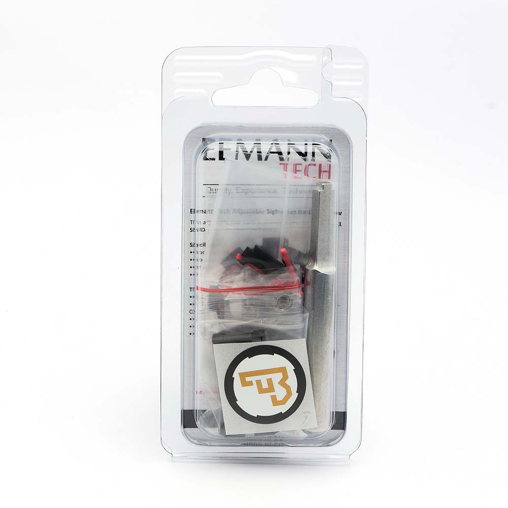 Eemann Tech Adjustable Sights Set for CZ Shadow image 1