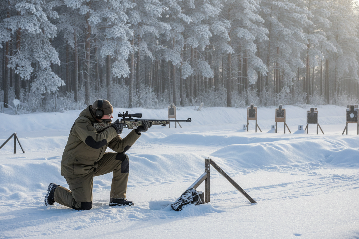 target shooting winter